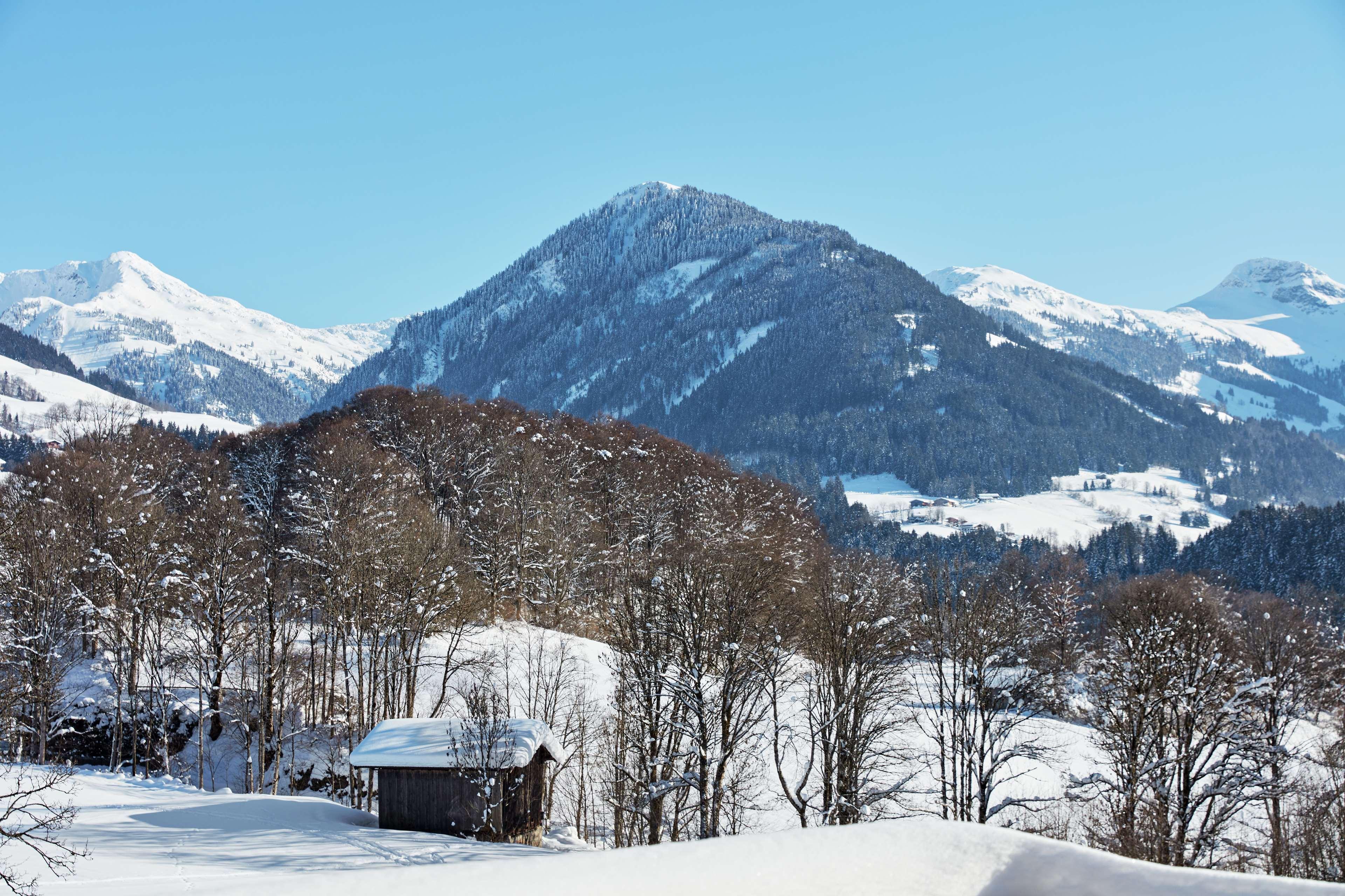 Grand Tirolia Kitzbuehel - Member Of Hommage Luxury Hotels Collection Exterior foto The Hochkar